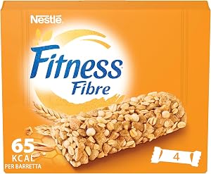FITNESS Fiber Miele Barrette di Cereali Integrali gusto Miele 20g
