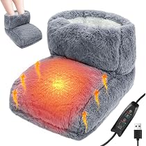 Stivali Riscaldati USB Per Uomo E Donna, Pantofole Termiche Autunno Inverno Per Interni Ed Esterni, Regalo Natale