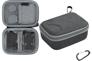 MotuTech Custodia per DJI Osmo Action 5 Pro Action 4 Action 3 Combo Accessori Custodia Protettiva Anti Graffio Anti Shock, Per Osmo Action 5/4/3 Standard Combo