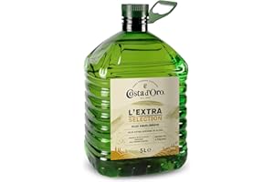 Costa d'Oro Costa d’Oro – L’Extra 5L PET. Olio Extravergine di oliva estratto a freddo.