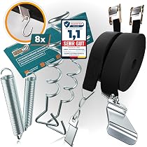 Thule 302095 Markisen-Abspannung Spannarm-Set Tuchspannung Rafter Omnistor 6300 300-350cm Camping Wohnwagen weiß, Silber Auto & Motorrad