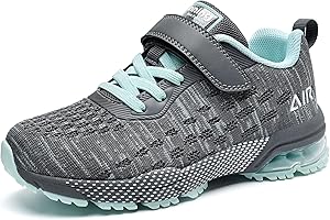 GOOBON Scarpe Ginnastica Bambino Bambina Air Scarpe da Running Leggero Traspirante Jogging Walking Sport Tennis Sneakers EU 28-34