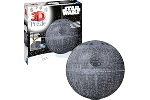 Ravensburger 3D Puzzle 11555 - Star Wars Todesstern - der ikonische Death Star als faszinierender dreidimensionaler Puzzleball für große und kleine Star Wars Fans ab 10 Jahren