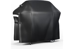 Denmay 7130 Copertura per griglia Weber Genesis II, 3 bruciatori, serie Genesis 300, 147 cm, impermeabile, resistente e resistente alle intemperie, sfiato d'aria