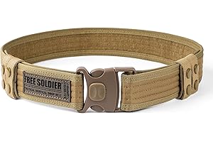 FREE SOLDIER Cinturón Táctico Correas y arneses de seguridad para caza Hombre