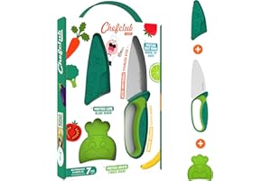 CHEFCLUB KIDS Die Chefclub Messer: Grün