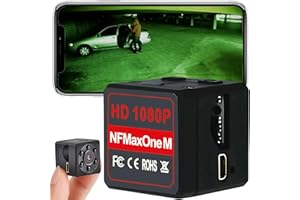 SECURITY TOYS Cámara Espía, Mini Camara Espia Oculta con Imagen Full HD 1080 - con Visión Nocturna y Sensor de Movimiento, Funciona sin Wifi - Incluye Tarjeta SD 32GB Gratis - para Parking y Lugares sin Internet