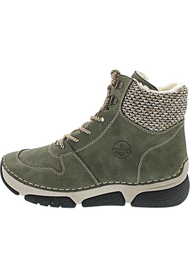 Rieker Botas Con Cordones En Marrón Oscuro | ABOUT YOU