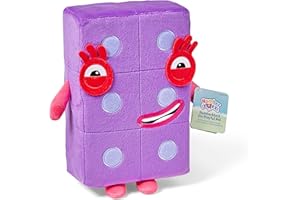 Learning Resources Numberblock Sei Peluche, età 18 Mesi+