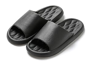 GoodTool Shower Slippers, Bath Slippers, Lightweight Non-Slip House Slippers for Women and Men - Quick-Dry Indoor and Bathroom Comfort