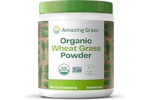 Amazing Grass Organic Wheat Grass Powder, 30 Servings