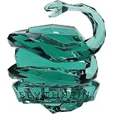 Enesco Facets Harry Potter'ın B&uuml;y&uuml;c&uuml; D&uuml;nyası Slytherin Evi Kret Heykelcik, 7,26 cm, Yeşil