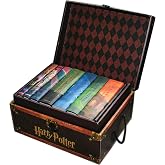 Harry Potter Hardcover Boxed Set: Books 1-7 (Trunk): Housed in a Collectible Trunk-like Box With Sturdy Handles, Lockable Lid
