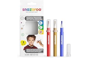 Snazaroo Set de stylos pinceaux de maquillage Aventure