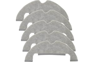 STYLESHOP777 Panno in microfibra di ricambio per Xiaomi Robot Vacuum X10 / Xiaomi Mi Robot Vacuum Mop 2 Ultra / - Dreame D10 Plus (5 pezzi)