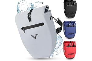 Valkental - Borsa portabagagli grande e impermeabile - Volume di riempimento 28 litri - Borsa da bicicletta per portabagagli con catarifrangenti