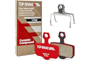 TOP BRAKE Pastiglie per freni a disco compatibili con SRAM Level T/TL/Ultimate B1, XX/X0/XXWC, DB1/3/5; Avid Elixir 1/3/5/7/9/R/ER/CR Mag | MTB/eMTB/Gravel/Cross-Country (XC)/Racing/Trail