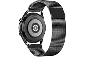 GBPOOT 20 mm, 22 mm, Armband kompatibel mit Samsung Galaxy Watch Active/Active 2/Watch 3, 41 mm/Galaxy Watch, 42 mm/Gear S2/S3, Metallarmband aus Edelstahl
