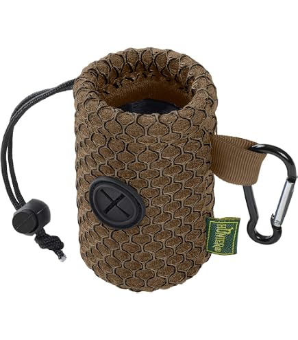 PetAmi Hundekotbeutelhalter Für Leine – Mit Clip, Klett & Leckerlibeutel, Praktisch Für Spaziergänge