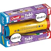 Quercetti Tub&ograve; Pitagorico, Game with Multiplication Tables for Children | 1 to 10, Educational Games Children 5 Years, Board
