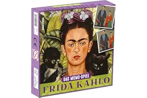 Frida Kahlo – Memospiel: Memo-Spiel mit 40 Spielkarten im Spielkarton