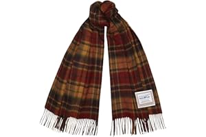 Heritage Traditions 100% Pure Wool Tartan Scarves Shawls and Wraps