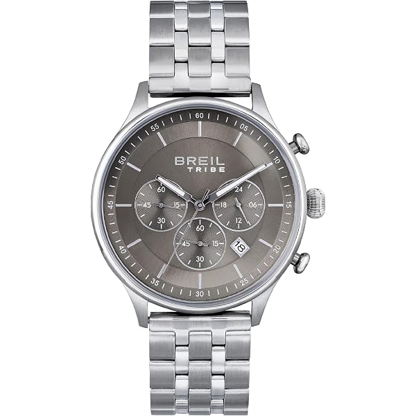 Breil Orologio uomo LINK quadrante blu e bracciale in acciaio, movimento SOLO TEMPO - 3H QUARZO