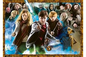 Ravensburger - Puzzle Adulte - Puzzle 1000 p - Harry Potter et les sorciers - 15171