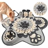 OSDUE Smelling Mat Dogs Machine Washable Snuffle Mat for Dogs Portable Interactive Pad Sniffing Pet Slow Feeding Mat for Pets