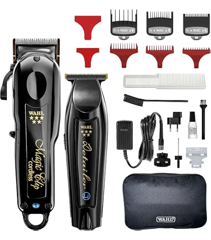 Wahl Cordless Magic Clip Black Professional Hair Clipper 3026432