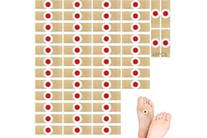 RIENAN Hühneraugenpflaster,48 Stück Hühneraugen Pflaster,Hühneraugen Entfernen,Selbstklebend Corn Removal Pads,mit Rotem Dressing Hühneraugen Entferner Pflaster,Kann Schmerzen Wirksam Lindern