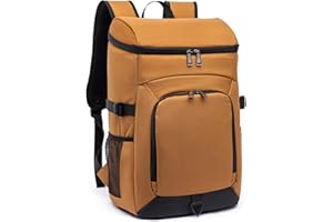 Laripwit Cooler Backpack 54 Cans Insulated Cool Bag Rucksack Leak-Proof Picnic Backpack for Men Women - Perfect Large Soft Cooler Rucksack for Travel, Camping, Lunch, Beach