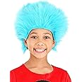 elope Dr. Seuss Thing 1 & Thing 2 Plush Costume Wig for Kids