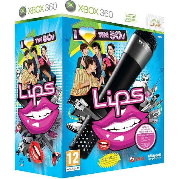 Jeu Xbox 360 - Party Classics Lips - Complet En Bon état