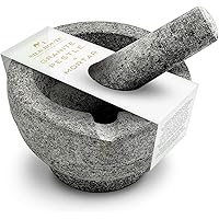 Classic Granite Pestle And Mortar With Spout By Silk Route Home