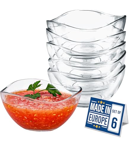 LEONARDO HOME CUCINA schalenset • 6-delige set • Voor opslag, bereiding en serveren • Tijdloos • Stapelbaar en geschikt voor dagelijks gebruik • Ideaal voor keuken en voorraad • Hoogte 15,3 cm