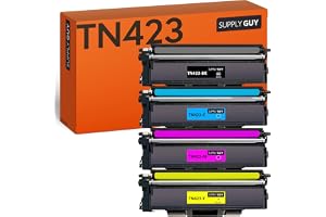 Supply Guy TN423, TN421 Toner Kompatibel med Brother TN-423, TN-421 för Brother MFC-L8690CDW, MFC-L8900CDW, HL-L8260CDW, HL-L