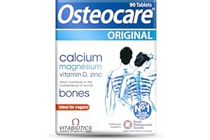 Osteocare Original by Vitabiotics. Bone Health formula with Calcium, Magnesium, Vitamin D 3 and Zinc. From UK's No. 1 Calcium Supplement Brand