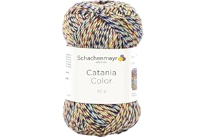 SCHACHENMAYR SINCE 1822 Schachenmayr Catania Color, 50G Bazaar mouliné Filati per Maglieria A Mano