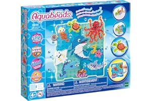 Aquabeads - 35046 Ozean Bastelset - Komplettset, Wasserperlen für Kinder ab 4 Jahren, ohne Bügeln oder Kleben