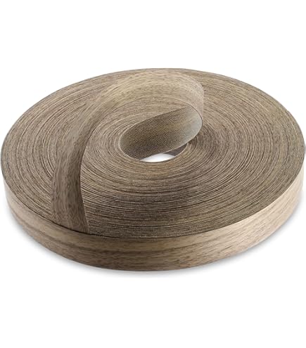 WordPress® 22 mm Echt Berk Voorgelijmd Fineer Kantenband - Rol van 7.5 m - Makkelijk Doe-het-Zelf op te Strijken Applicatie, Bedekt Rand van Standaard MDF-Paneel