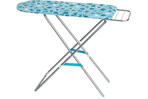 Theo Klein 6390 Pure Fresh Planche Repasser En Métal I Réglable En Hauteur I Dimensions : 205 cm X 71 cm X 62 cm I Jouet pour Enfants Partir de Trois ans