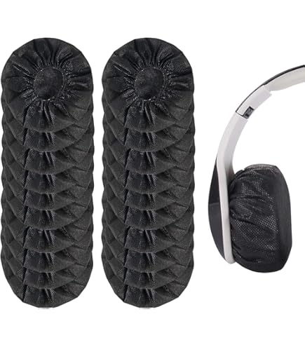 6 Copri Cuffie Lavabili - Custodie Elastiche Antipolvere Per Auricolari 9-11cm - Foto 9