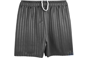 Kentex Online Mens Boys Girls Unisex Shadow Stripe Gym Sports Football Games School PE Shorts