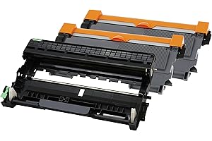TONER EXPERTE® 2 Toner + Tamburo compatibili per Brother TN2220 TN2010 DR2200 HL-2220 2230 2240 2240D 2250DN 2270DW 2130 2132 2135W FAX-2840 2940 MFC-7360N 7460DN 7860DW DCP-7055 7055W 7060D 7065DN