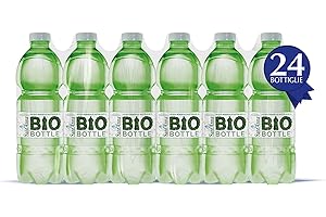 Acqua Sant'Anna Pack 0,5L da 96 Bottiglie biodegradabili di Acqua Naturale | Acqua Naturale Oligominerale Minimamente mineralizzata | Bottiglia Biodegradabile e Compostabile