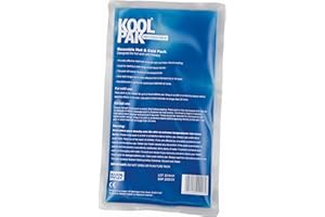 Koolpak Reusable Hot & Cold Gel Pack – Large 16 × 28 cm Ice Pack for Injuries – Gel Ice Packs for Sports – Hot Cold Reusable Ice Packs for Pain Relief, Swelling & Muscle Recovery