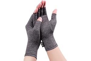 Digitek Athritis Gloves - Fingerless Gloves for Women and Men Compression Gloves For Arthritis Pain Relief Rheumatoid Carpal tunnel Dailywork Typing UK