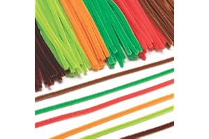 Baker Ross FE621 Set Scovolini Colori del Bosco - Confezione da 150, Filo per artigianato, Forniture per Cartoncini, Materiali per Artigianato per Bambini, Decorazioni Artigianali