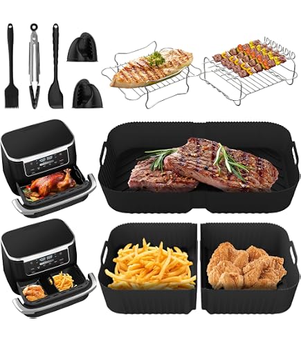 Hot Air Fryer Accessories Splash Guard, 2 Pack Air Fryer Accessories